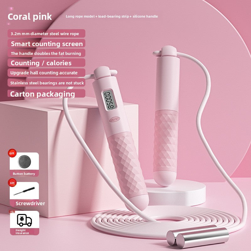 cordless skipping rope - Intelligent electronic counting sports equipment