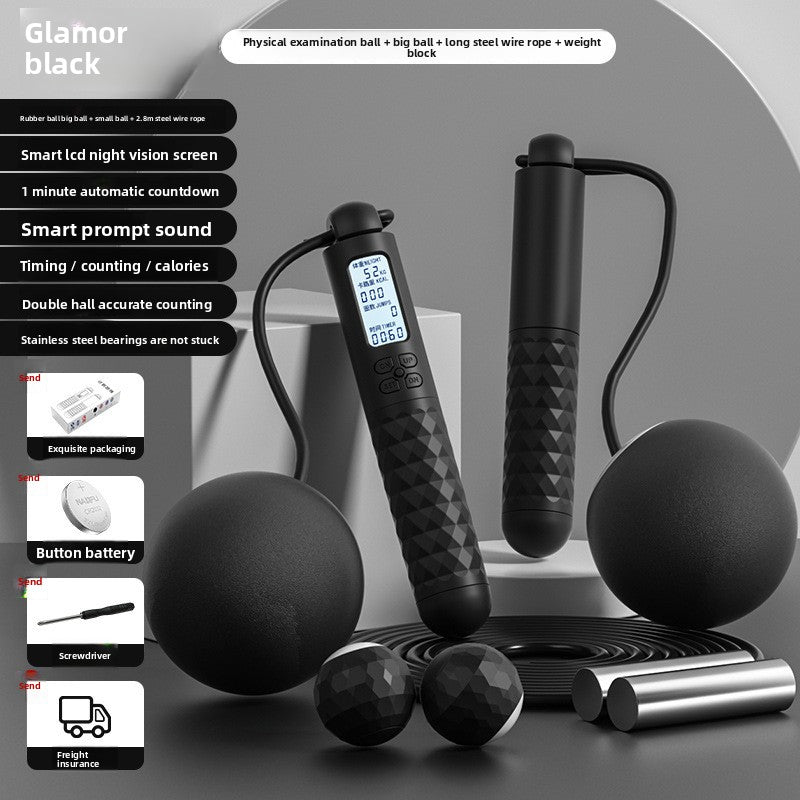 cordless skipping rope - Intelligent electronic counting sports equipment