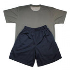 Quick Dry Fitness Training Short Sleeve Set
