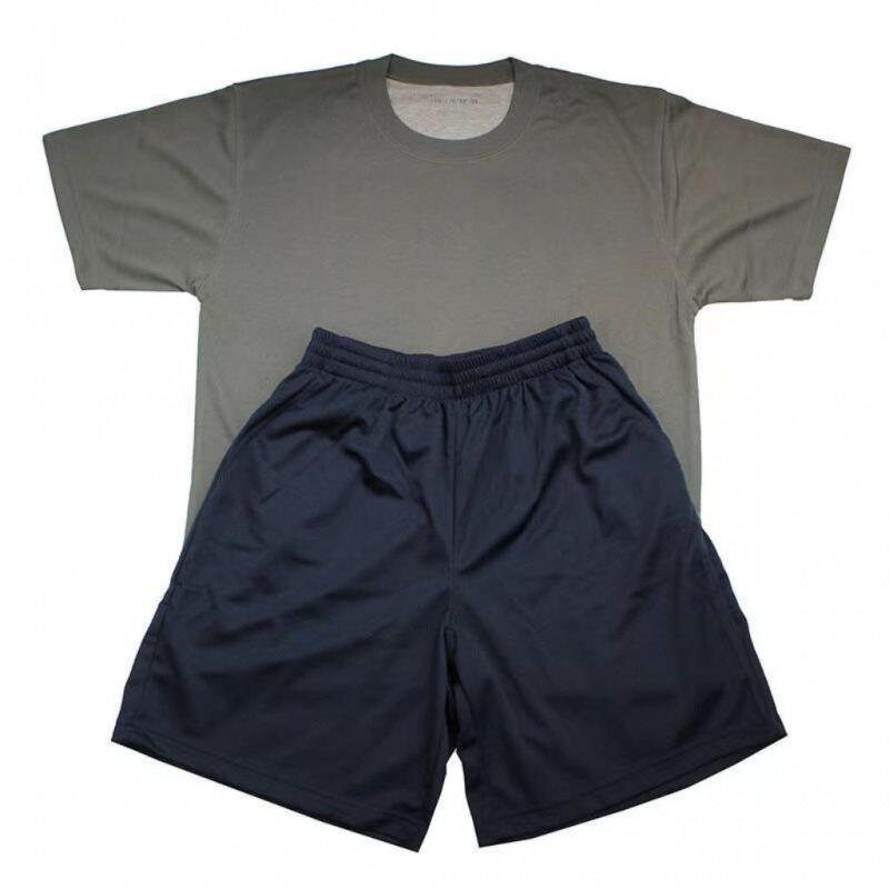 Quick Dry Fitness Training Short Sleeve Set