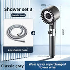Pressurized Filter Shower Head with Thermostatic Control