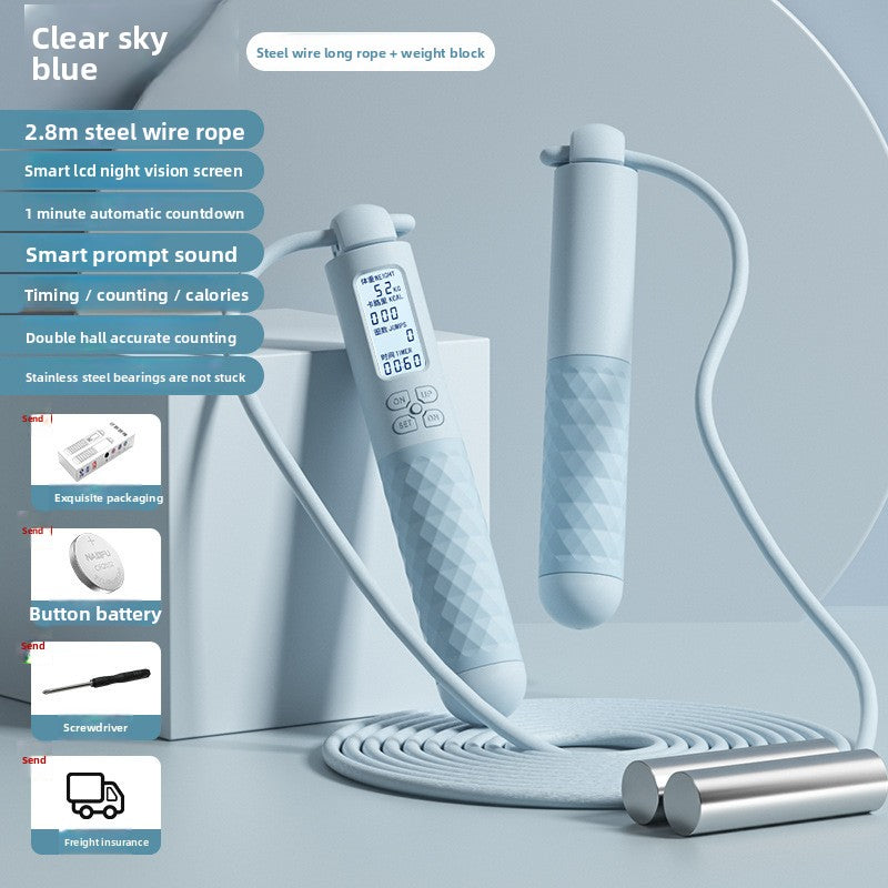 cordless skipping rope - Intelligent electronic counting sports equipment