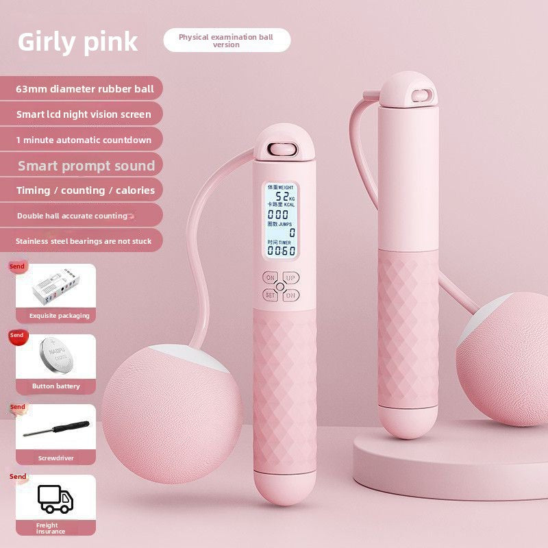 cordless skipping rope - Intelligent electronic counting sports equipment