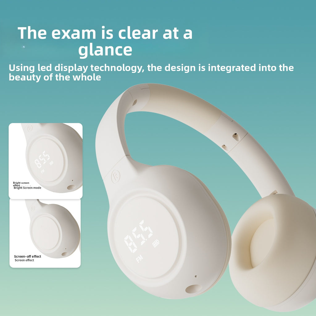 Headphones with FM Radio and Bluetooth