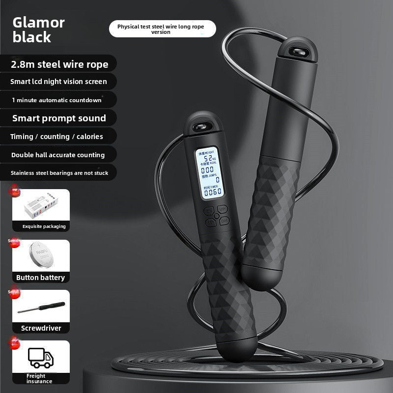 cordless skipping rope - Intelligent electronic counting sports equipment