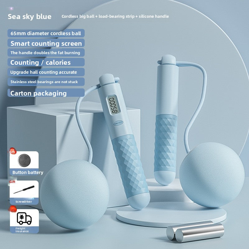 cordless skipping rope - Intelligent electronic counting sports equipment