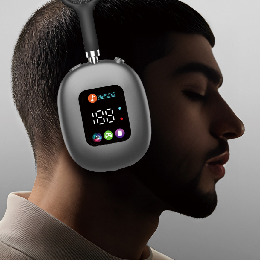 Led Display - Bluetooth Headphones