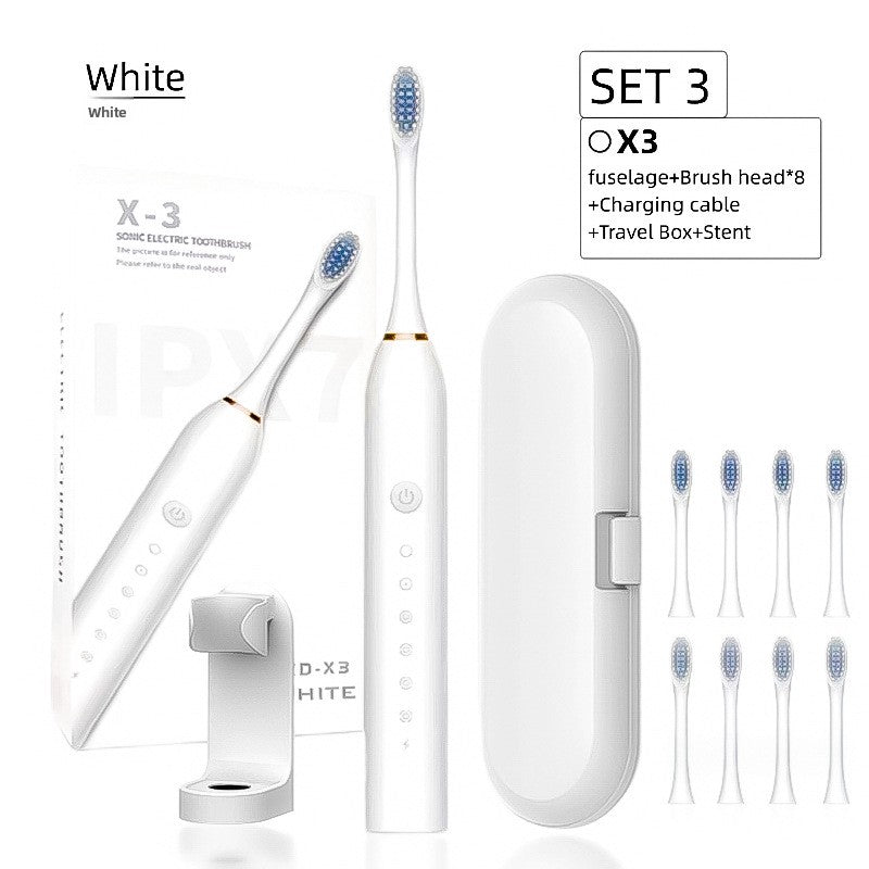 Electric toothbrush couple set for adults