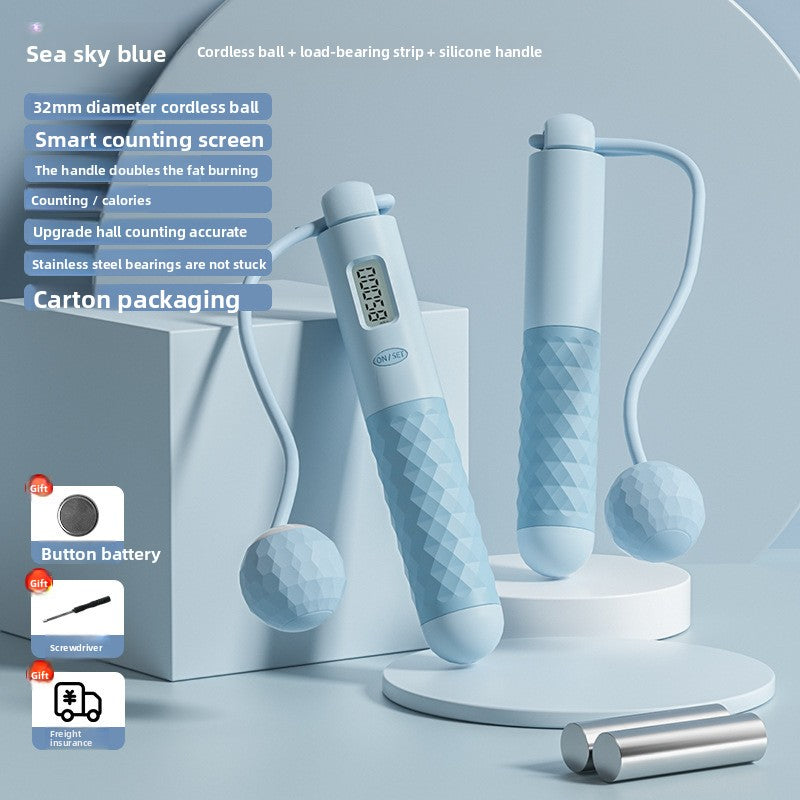 cordless skipping rope - Intelligent electronic counting sports equipment