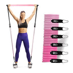 Adjustable TPE Fitness Resistance Training Bar