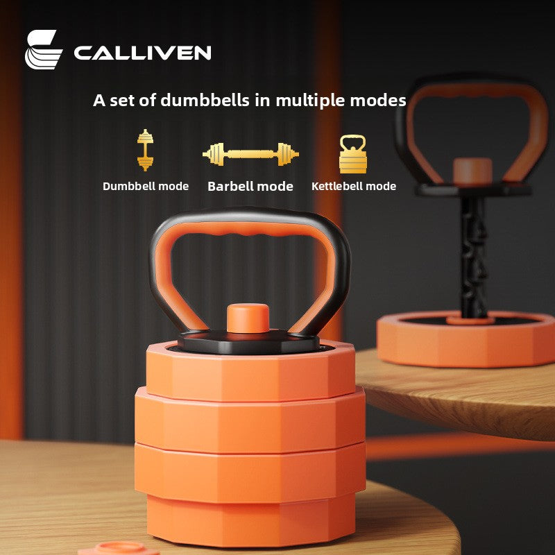 Dumbbell adjustable weight iron bar equipment