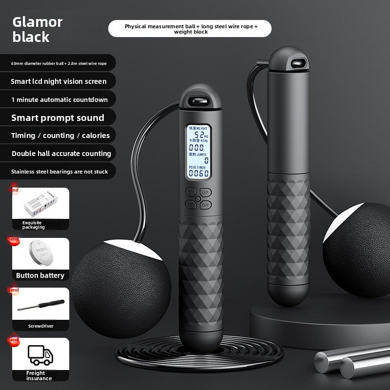 cordless skipping rope - Intelligent electronic counting sports equipment