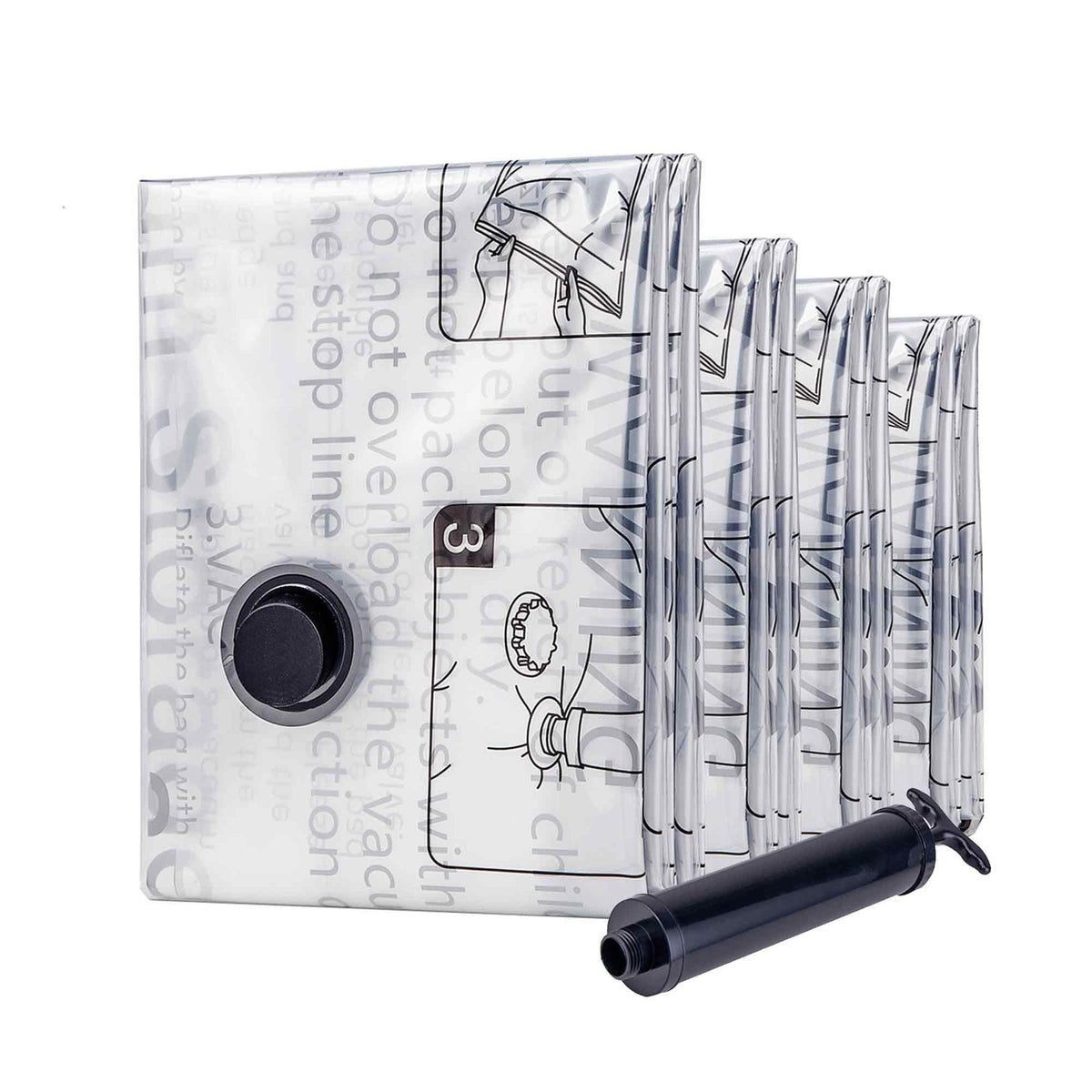 Vacuum Compression Bag Hand Pump