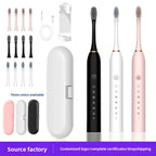 Electric toothbrush couple set for adults