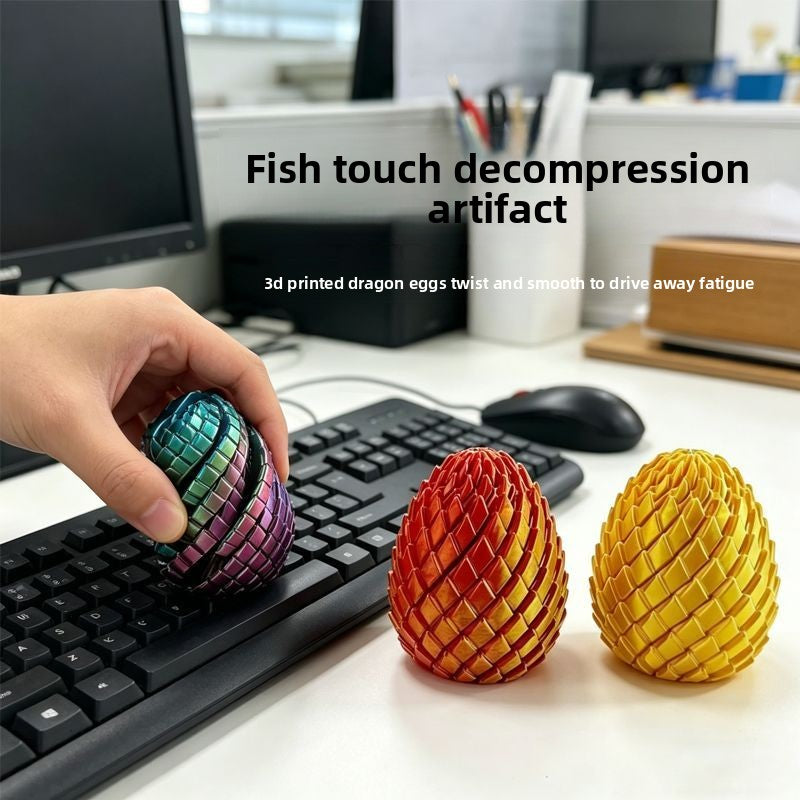 3D Dragon Egg Rotating Toy