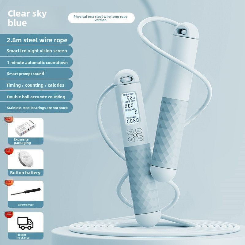 cordless skipping rope - Intelligent electronic counting sports equipment