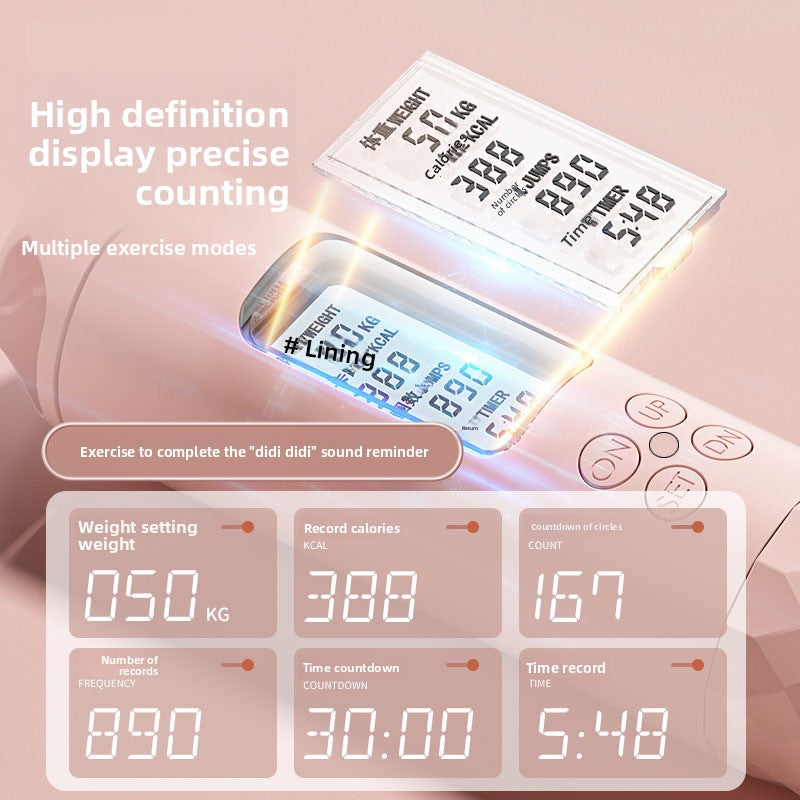 cordless skipping rope - Intelligent electronic counting sports equipment