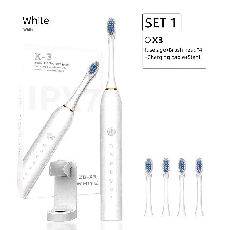 Electric toothbrush couple set for adults