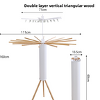 Freestanding Folding Clothes Drying Rack