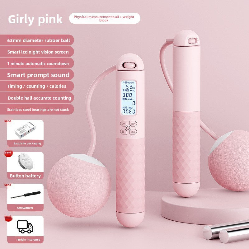 cordless skipping rope - Intelligent electronic counting sports equipment