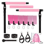 Adjustable TPE Fitness Resistance Training Bar