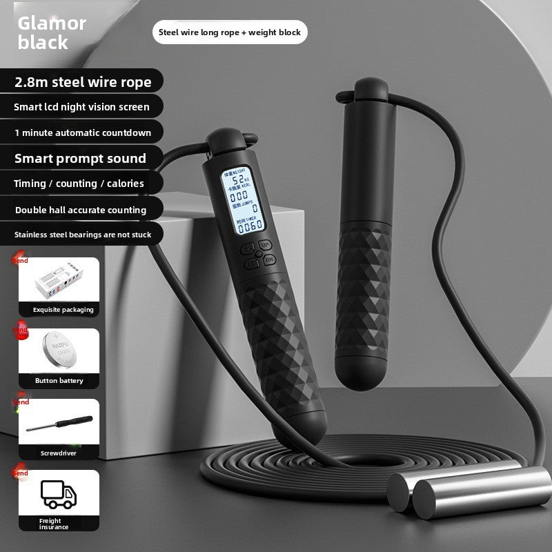 cordless skipping rope - Intelligent electronic counting sports equipment