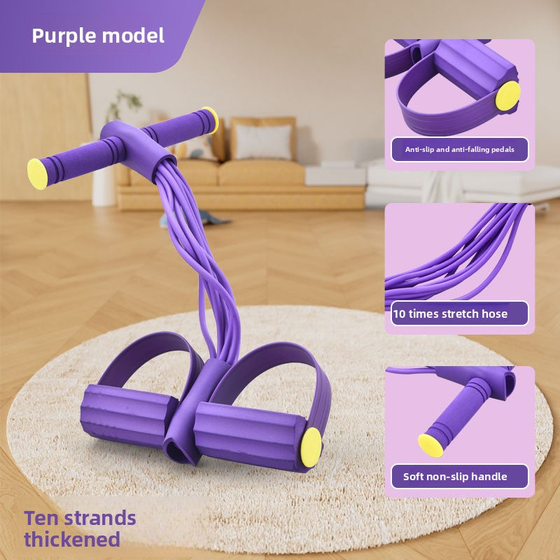 Elastic Resistance Bands for Home Yoga and Fitness