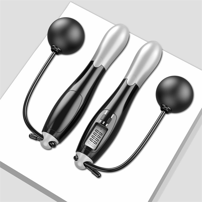 Intelligent Cordless Counting Skipping Rope with Weighted Ball