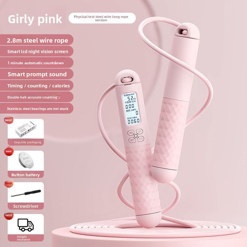 cordless skipping rope - Intelligent electronic counting sports equipment