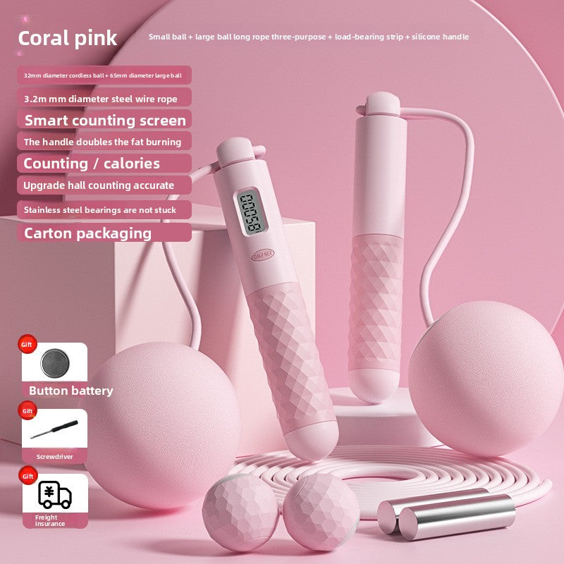 cordless skipping rope - Intelligent electronic counting sports equipment