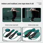 Intelligent Cordless Counting Skipping Rope with Weighted Ball