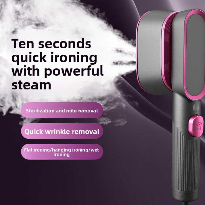 Portable Handheld Garment Steamer - Dry and Steam Ironing