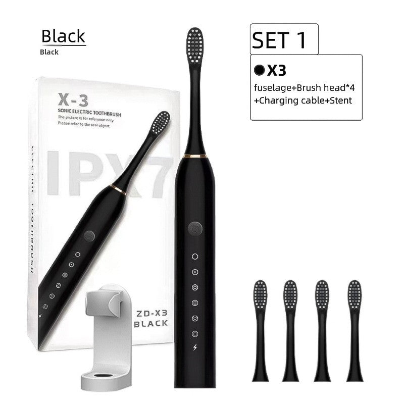 Electric toothbrush couple set for adults
