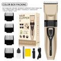 Rechargeable Hair Clipper with Stainless Steel Blades