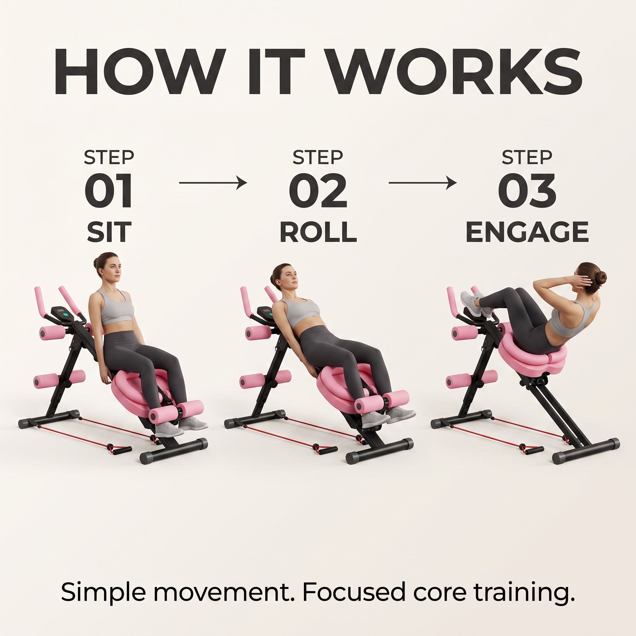 Abdominal Roller -  Slimming Fitness and Fat Absorbing Equipment