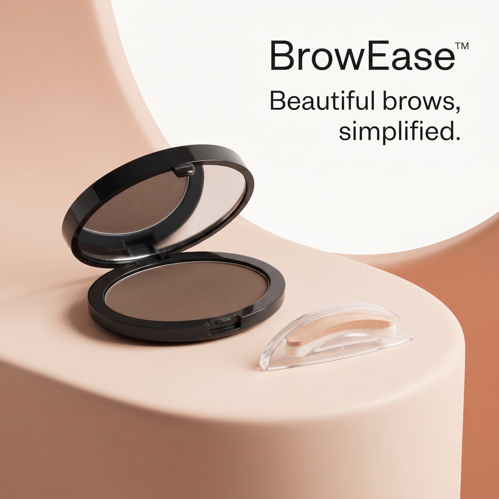 Waterproof BrowEase Eyebrow Powder Stamp Set