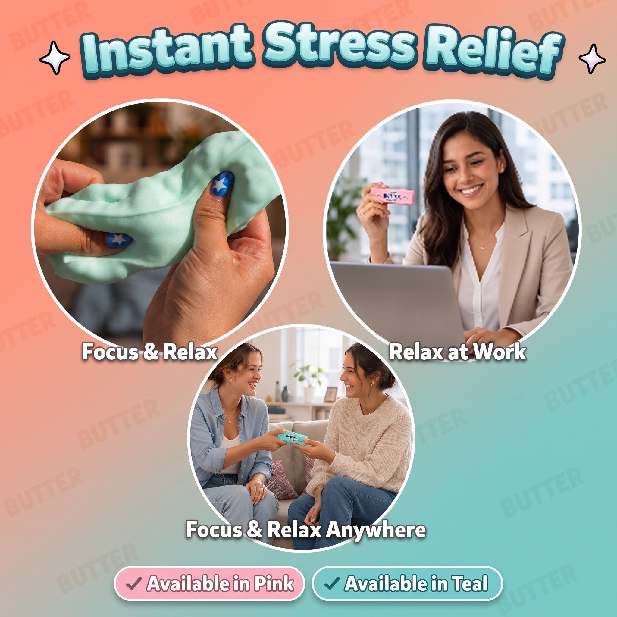 Crunchy Butter Stick™ 2.0 - Ultimate Stress Relief Squishy.