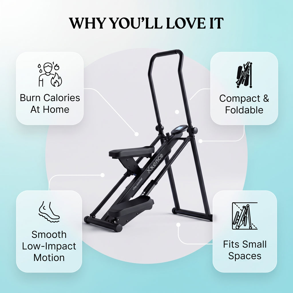 Stepper One - Compact Stair Stepper For Full Body Workout at Home,