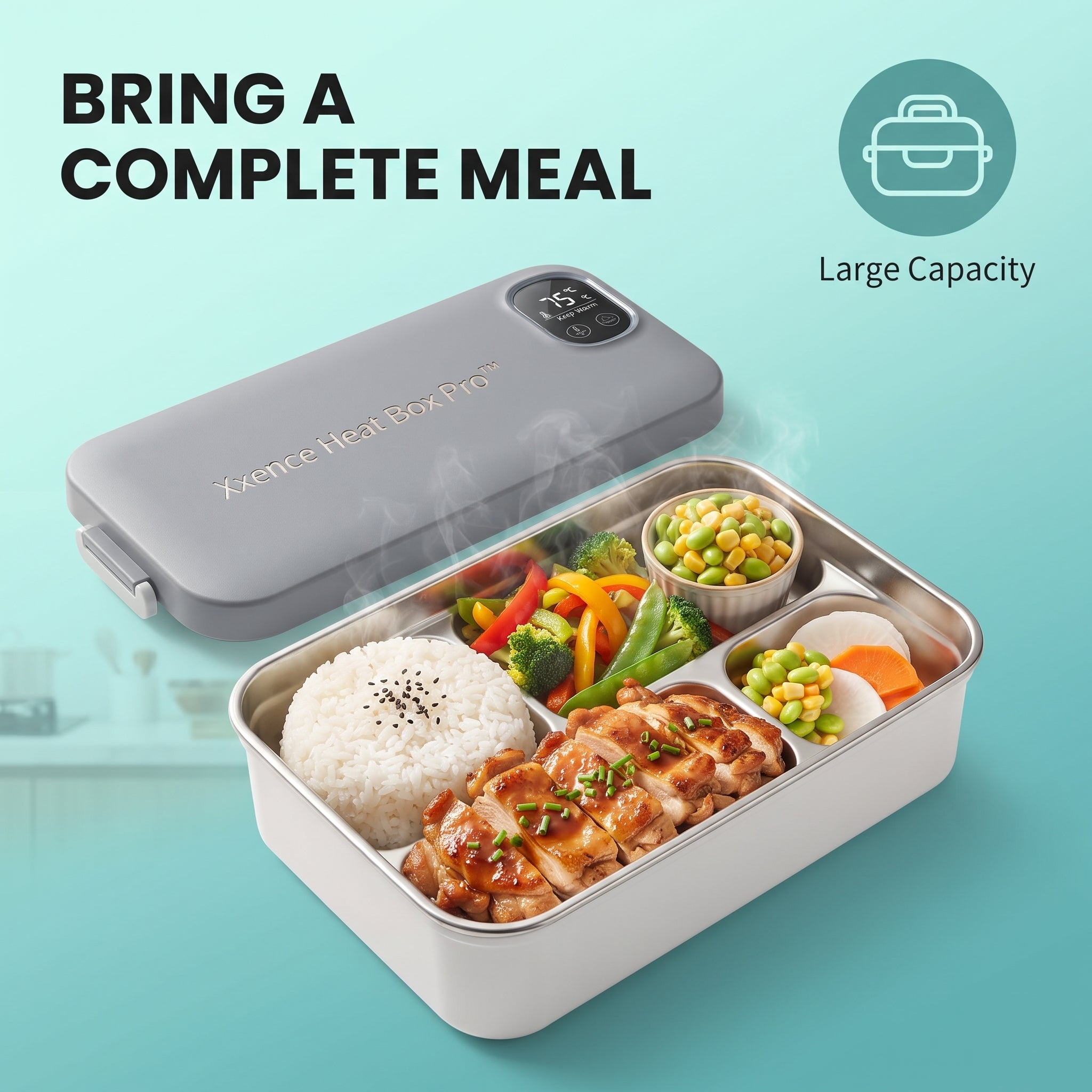Heat Box Pro - Electric Heating Lunch Box