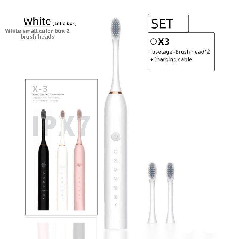 Electric toothbrush couple set for adults