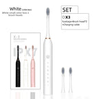 Electric toothbrush couple set for adults