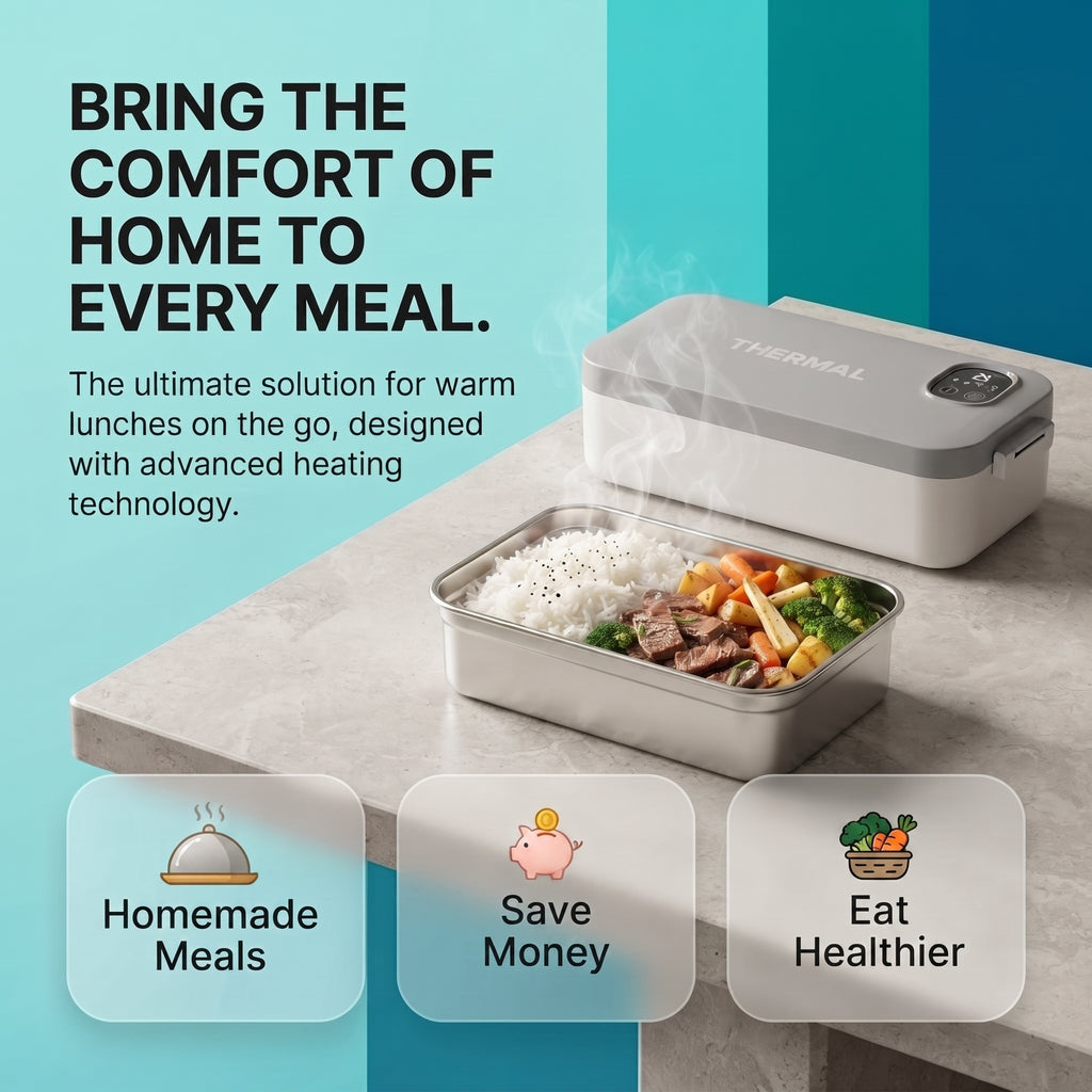 Heat Box Pro - Electric Heating Lunch Box
