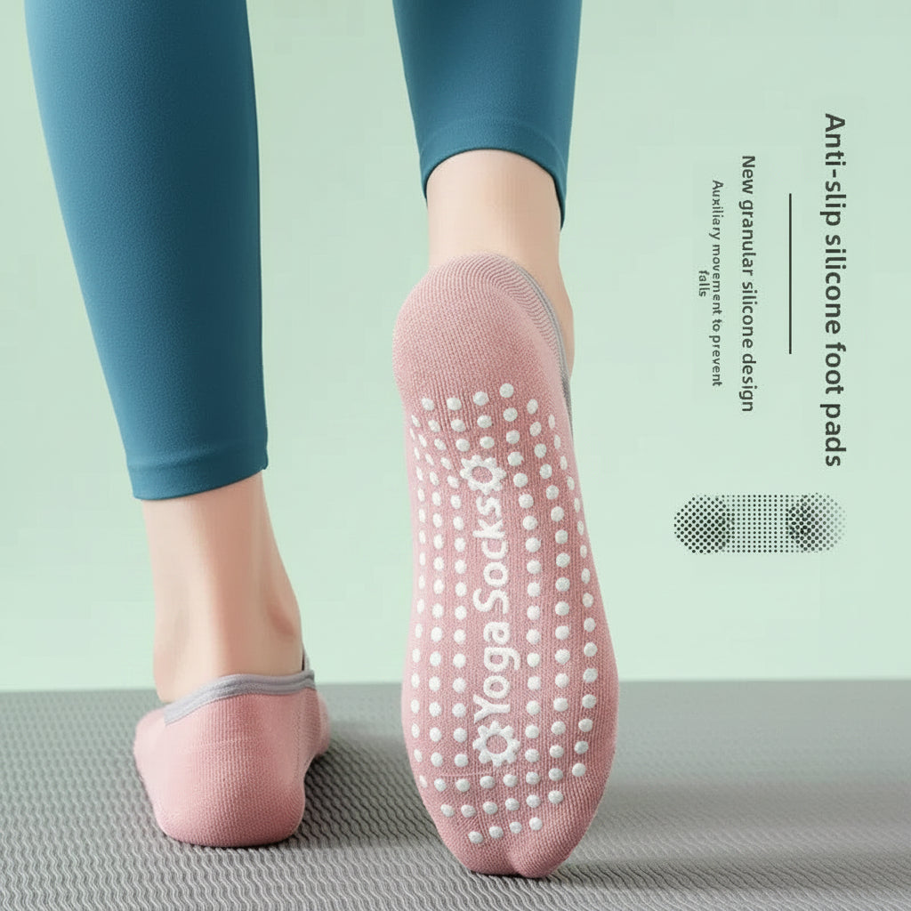 Xxence Flow Grip™ - Women's Cotton Non-Slip Yoga Socks
