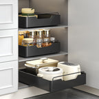 Pull-Out Cabinet Storage Basket Organizer