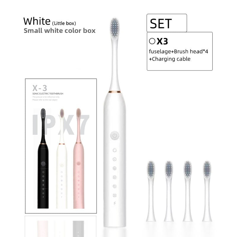 Electric toothbrush couple set for adults
