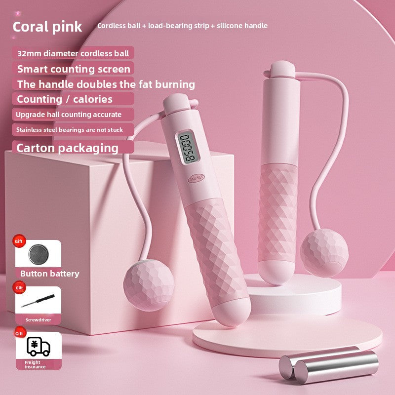 cordless skipping rope - Intelligent electronic counting sports equipment