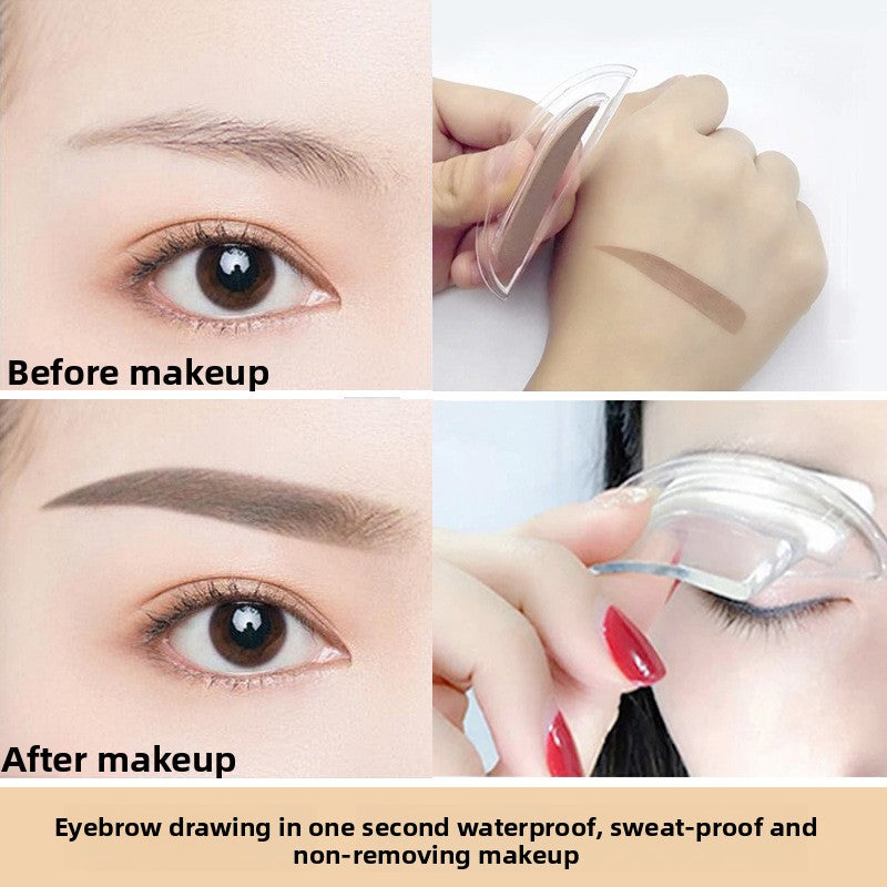 BrowEase™ — Instant Brow Powder & Stamp Kit