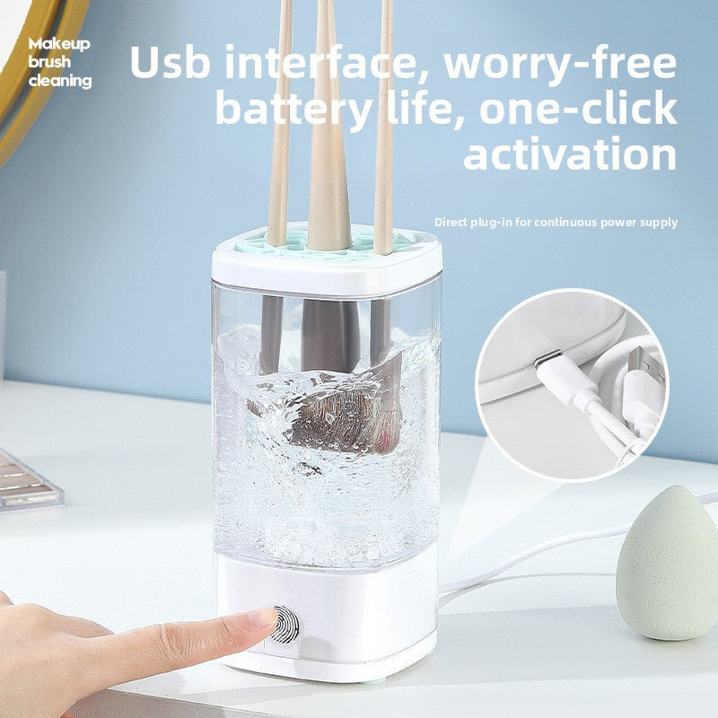 Automatic Makeup Brush Cleaner - Beauty Sponge Cleaning Machine