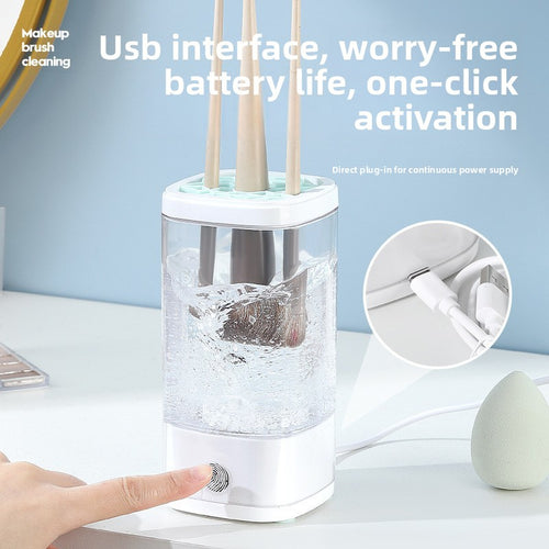Automatic Makeup Brush Cleaner - Beauty Sponge Cleaning Machine