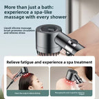 Pressurized Filter Shower Head with Thermostatic Control
